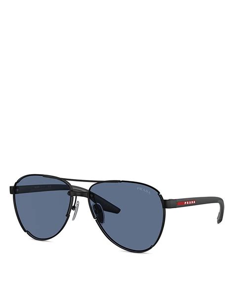 Prada Sport Pilot Sunglasses, 61mm 